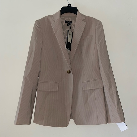Ann Taylor Four Season Virgin Wool Blend Blazer Jacket size 0 - Picture 1 of 7